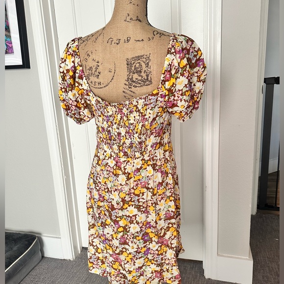 Sanctuary Yellow Floral Sundress  Maxi Dress Fresh Breeze Dress, Sunny Field - Picture 2 of 6